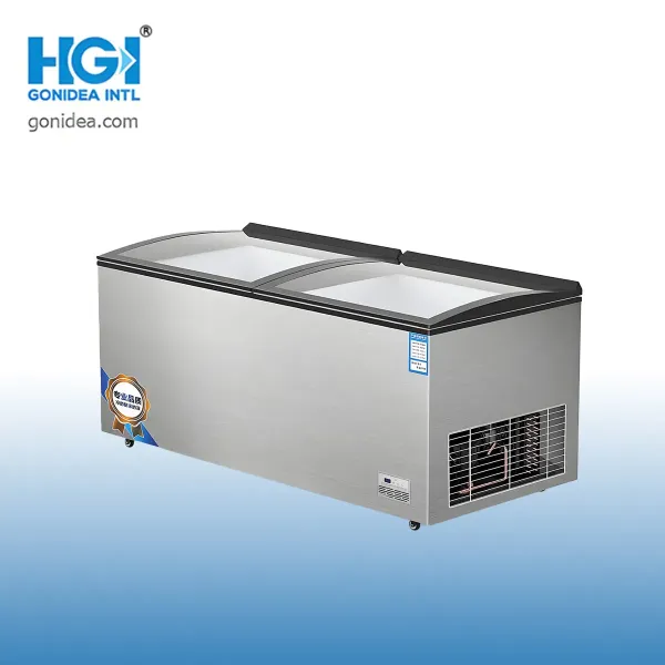 Factory Price Commercial Ice Cream Gelato Display Freezer Frozen Food Display Cabinet