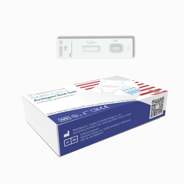 Class III CE SARS-CoV-2 Antigen Self Test Set Saliva Sample Collector Malaysia 1