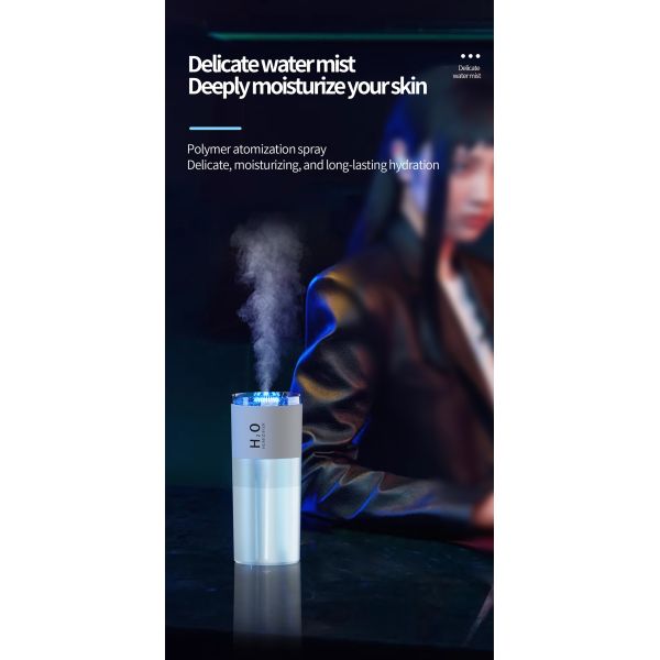 Super Quiet Jellyfish Cool USB Portable Air Humidifier For Desktop Office And Travel Use