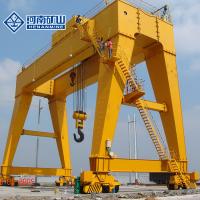 Grue de portique sur rail de conteneur d'anti oscillation devoir fonctionnant A7 de 30 tonnes