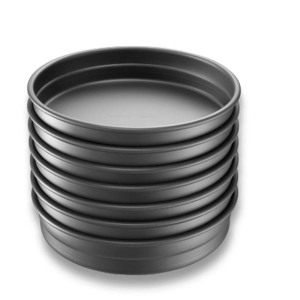 RK Bakeware China Foodservice NSF 10 дюймовый твердый пальто Алюминий круглый глубокий блюдо Пиццерия