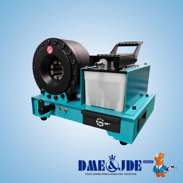 16 Pneumatic Hose Assembly Equipment Hydraulic Hose Fitting Crimper 27 KGS