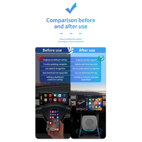установка без разрушения портативной коробки соединения навигации TESLA GPS автомобиля 5V умной