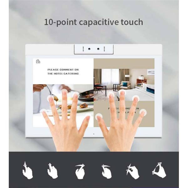 PoE Function Table Top Digital Signage , Android Touch Screen Tablet