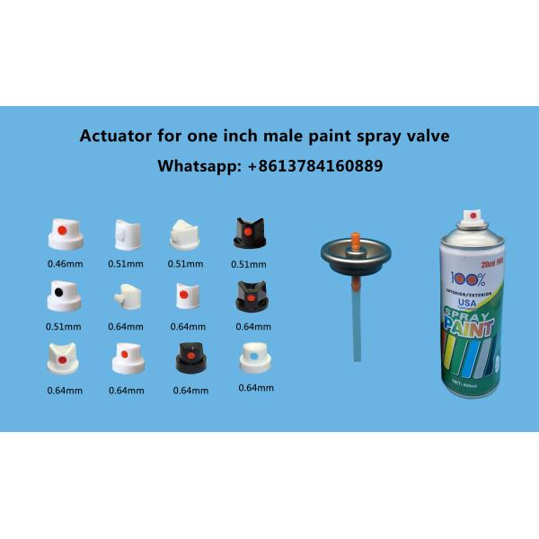 Precision Male Paint Spray Valve with Actuator