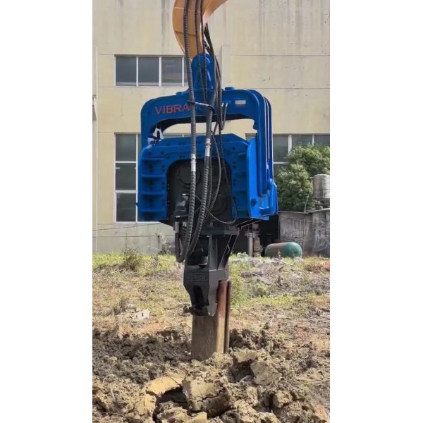 FV-600 Four Eccentric Pile Driver – Four Eccentric Mechanism System Manufacturers China & Exporters High Impact Energy Per Blow