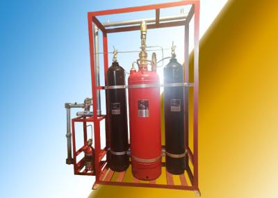 sistema de fluxo do pistão de 120L FM200 para a supressão de fogo