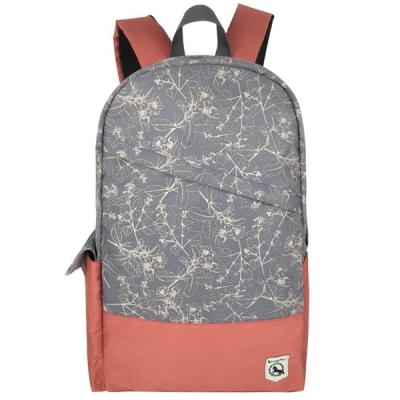 Patterned Female Padded Laptop Bag , 14 Inch Laptop Backpack Two Shoulder Strap