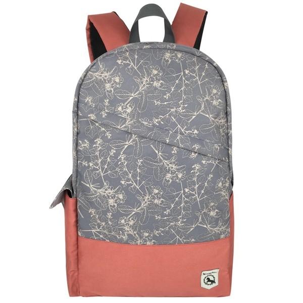 Patterned Female Padded Laptop Bag , 14 Inch Laptop Backpack Two Shoulder Strap