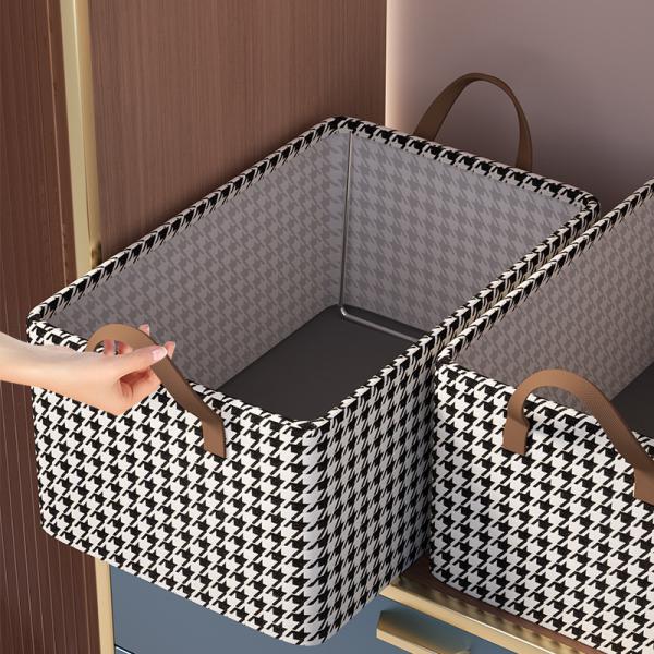Storage Convenience Newest Fashinable Fabric Storage Organizer With Reinforced Handle