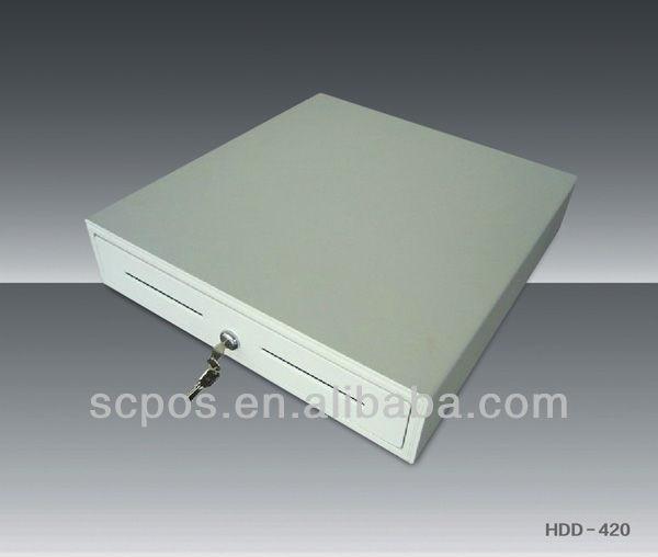 Metal ABS Plastic Cash Drawer for POS Systems in Restaurant Cafe Small Retail Stores