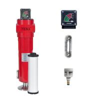 Filtro de secador de compressor de ar para tubulação de ar comprimido