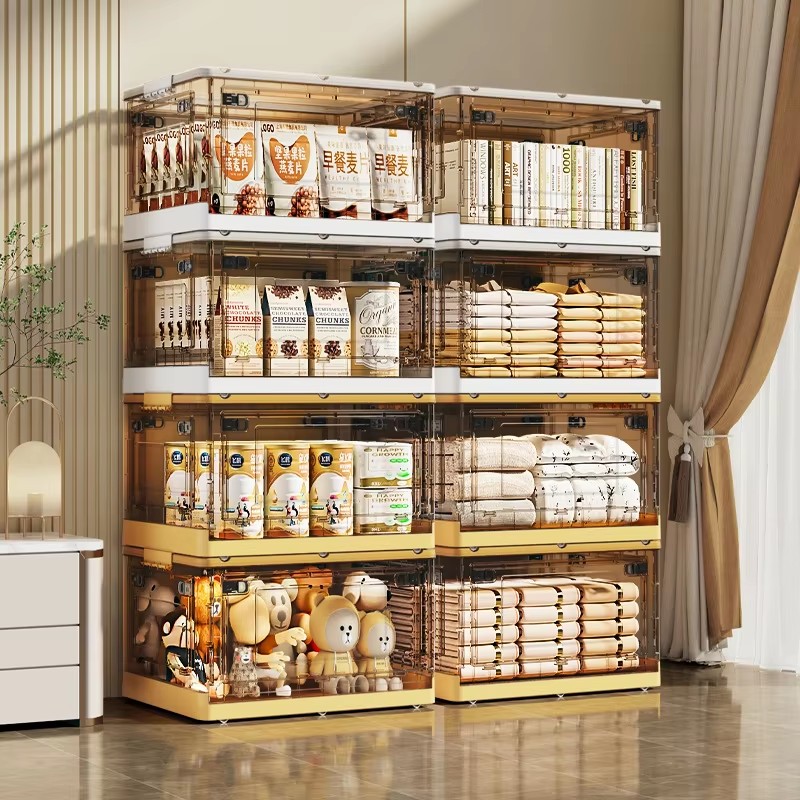 Hot Sale Home Use Stackable Detachable Clothing Storage Boxes Large and Sturdy Storage Boxes for Cloth Quilt
