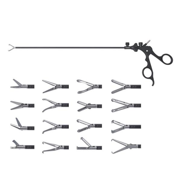 330mm 420mm Laparoscopic Forceps Reusable Medical Instruments for Hospital Procedures