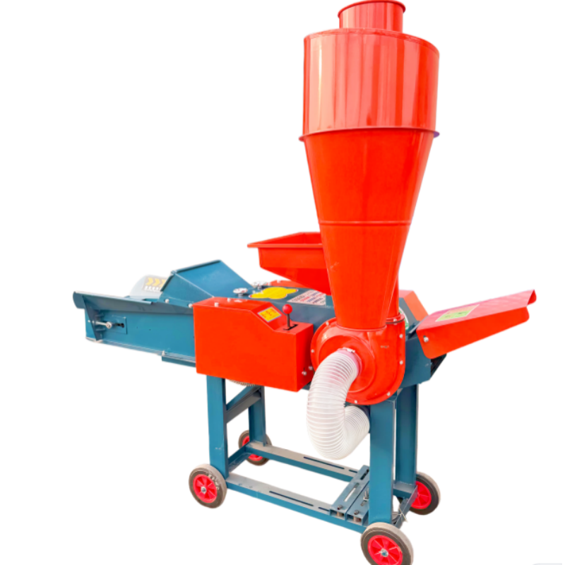 Electric Cattle Feed Processing Machine 1-9t/h Grass Cutting & Silk Kneading Machine