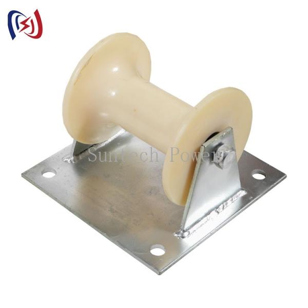 鋼管橋容量10KNケーブル巻き枠のローラー