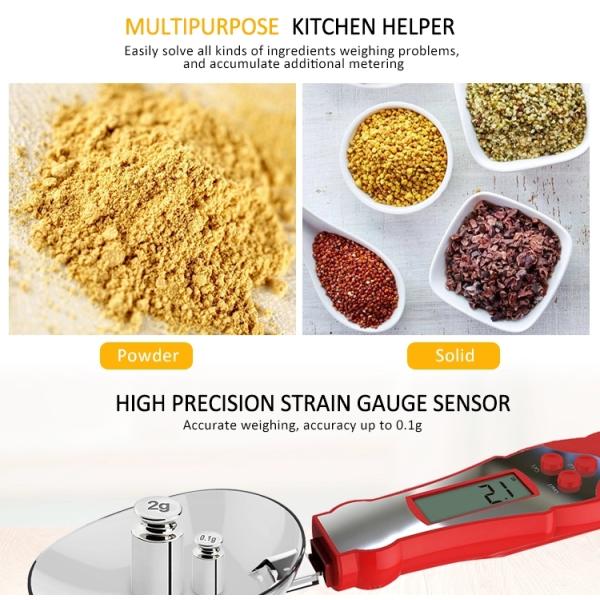 Kitchen Use Full ABS Digital Measuring Spoon Scale
