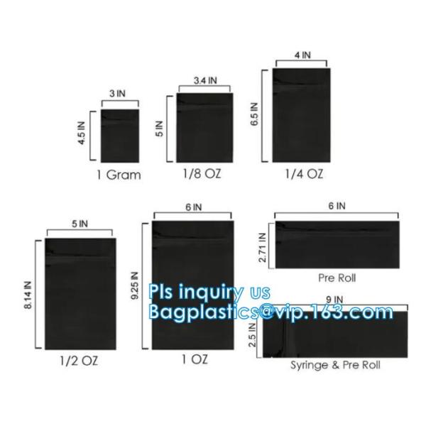 Запах придает непроницаемость 7 сумок Mil белых Mylar, повторно использует сумку алюминиевой фольги молнии доказательства запаха/прокатанные сумку/качество еды алюминиевой фольги