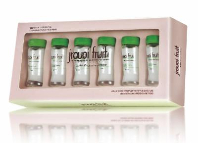 líquido de nutrição do soro do cabelo 50ml com Logo Glass Bottle Package personalizado