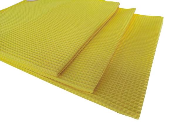 O waffle seco rápido de toalha do waffle de Microfiber tece o pano de limpeza do carro de Microfibre