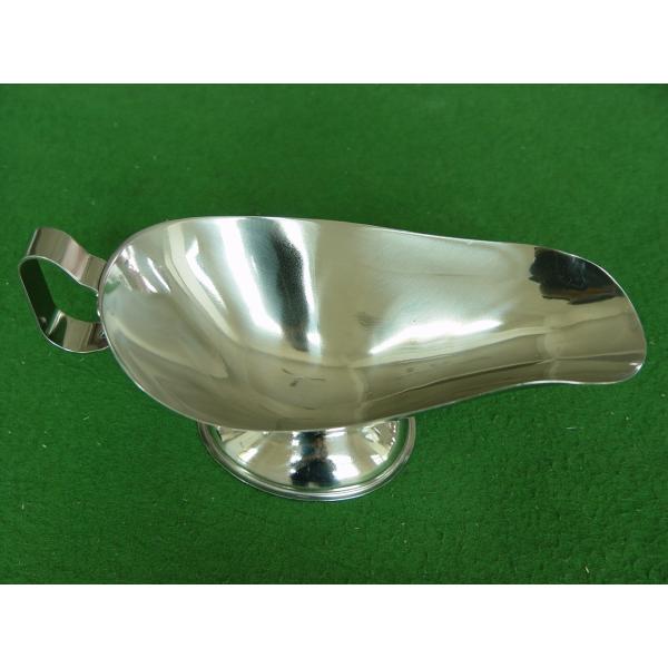 stainless steel sauce boat & resulant