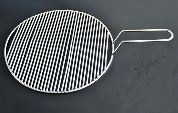 Household Food Grade SS304 450mm Dia Oven Grill Rack , Grill Pan Wire Rack