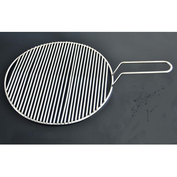 Household Food Grade SS304 450mm Dia Oven Grill Rack , Grill Pan Wire Rack