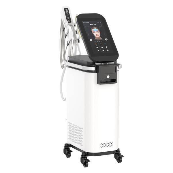 RET Face Антиочные мешки для удаления морщин Массаж лица EMS RF машина для ухода за лицом