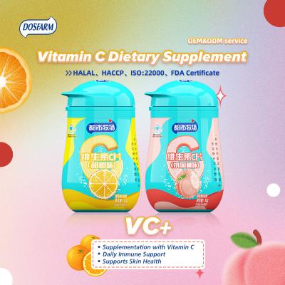 Sabor alaranjado doce dietético do pêssego da vitamina C dos suplementos à exploração agrícola de Do