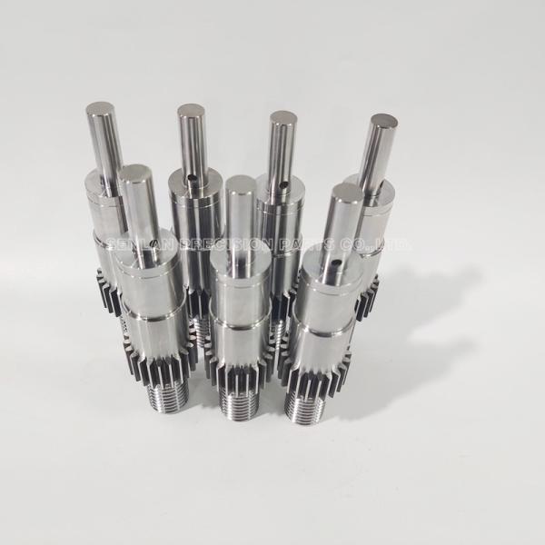 S136 Material Thread Mold Toolings with 50-52HRC Hardness and Customized Size Precision Mould Parts