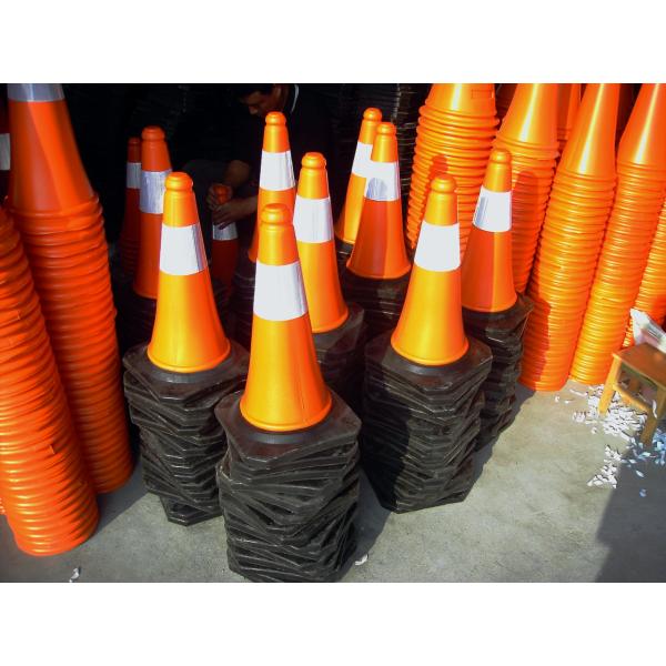 50cm Fluorescent Orange Road Safety Cone