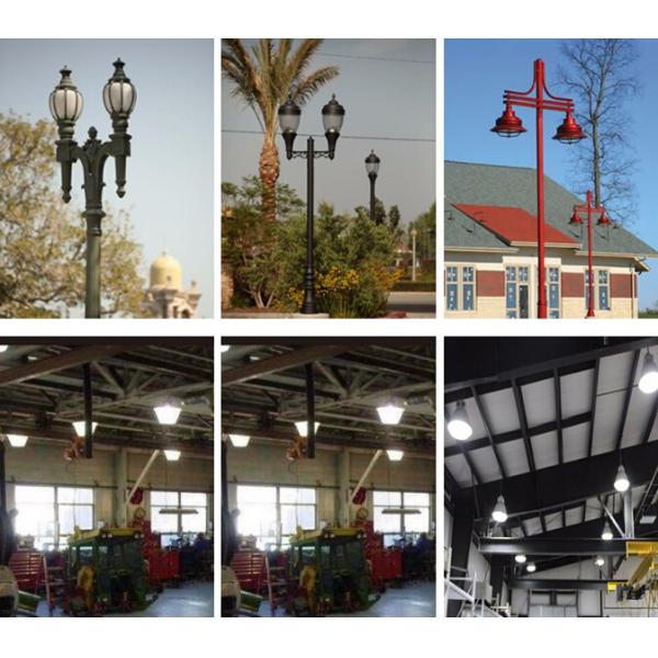 Outdoor 360 Degree Corn LED Lights Waterproof With 3000k-6000k CCT , DLC UL Approved