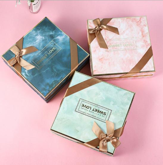 Chocolate Gift 1200g Grey Board Custom Food Packaging Boxes