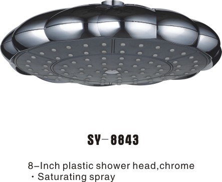 8 Inch ABS Plastic Rainfall Top Shower