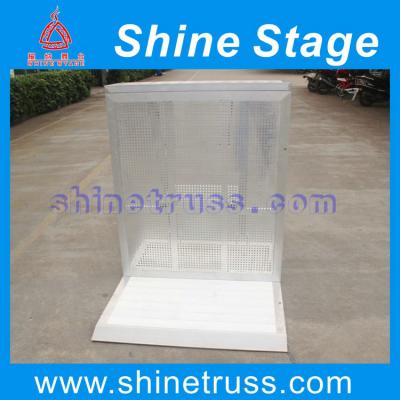 Foresight Aluminum crowd control barrier. Mojo Barrier similar.concert security barrier