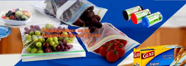 resealable double track zipper plastic bag, Double Track zipper locking bags/ k bags, reclosable plastic package d