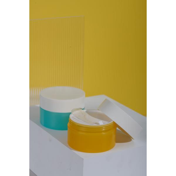 Свежий опарник 100ml маски глаза сливк стороны стиля пластиковый косметический с белой крышкой