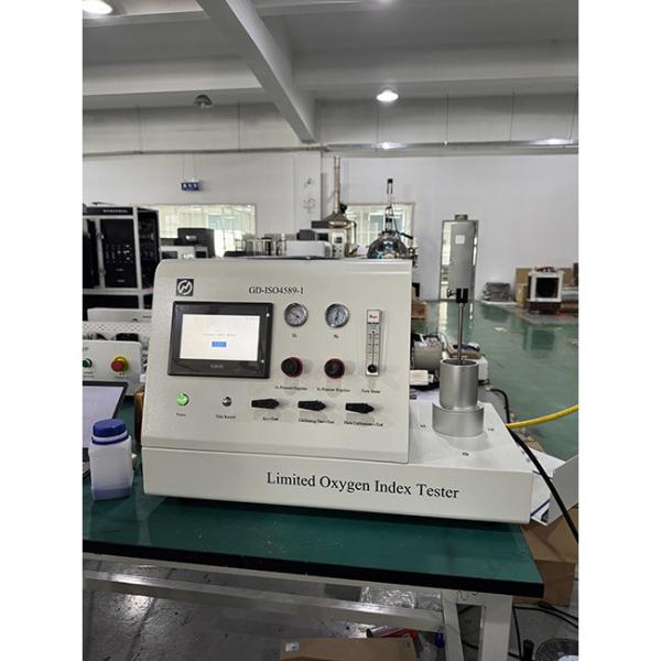 ISO 4589-2 Limiting Oxygen Index Tester for Plastic Rubber Flame Retardancy