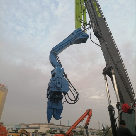 18m Sheet Pile Driving Machine Hammer  Quick Converting Operation