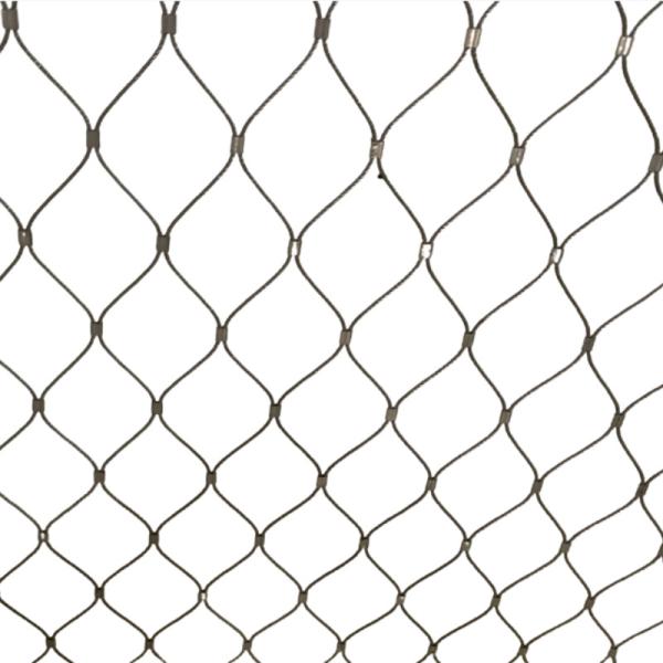 316L Stainless Steel Rope Mesh Netting Bird Netting Wire Mesh Flexible 7*7 Or 7*19 Wire Structure