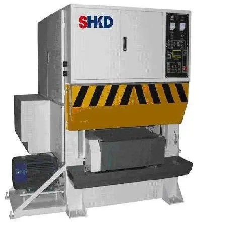 Durable Compact Metal Edge Rounding Machine For Deburring / Grinding