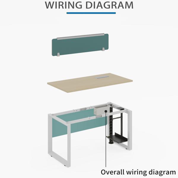 Transform Your Workspace with Our Customizable Office Space Open Workstation and Drawers