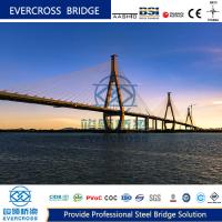 Ponte de cabos de pontes compostas Ponte de travessia metálica de alta resistência