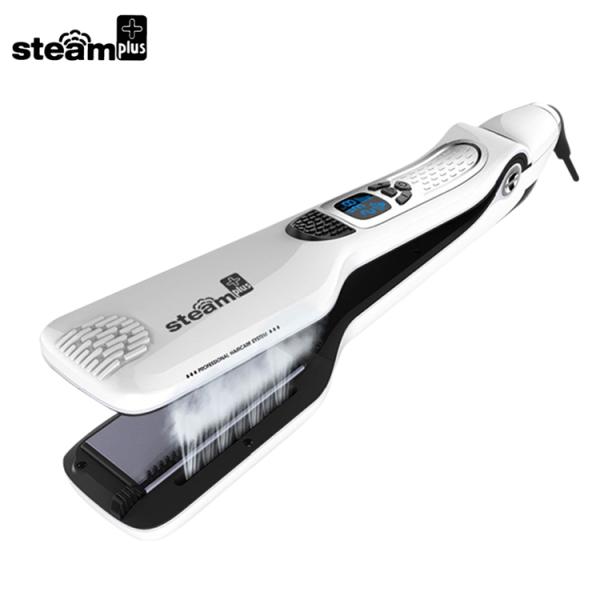 Electric Ceramic Steam Based Hair Straightener Hair Styling Tools With LCD Display