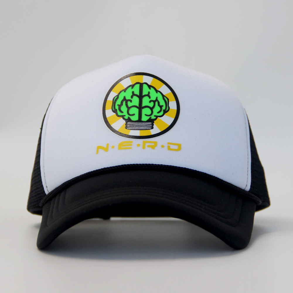 Mesh Foam Custom Embroidery Trucker Hats Luminous Plain Colorful Sport