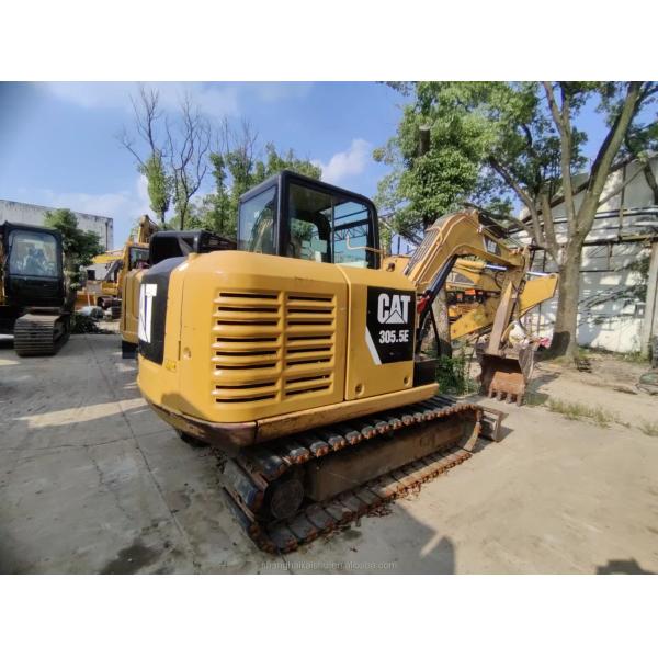 Гидравлический 5 тонн Cat 305.5E Использованная экскаваторная машина в Японии Оригинальный гидравлический клапан