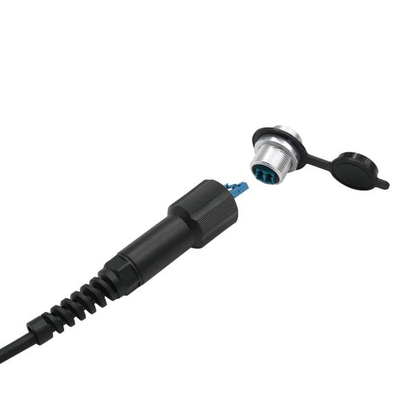 Fiber Optic Waterproof PDLC Cable Connector