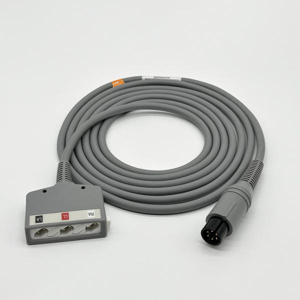 IVY Biomedical Systems ECG Trunk Cable 3 Lead AHA ECG Cable 3m/10ft 590317