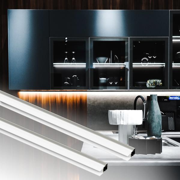 Service de coupe de lumière LED de profil d'aluminium
