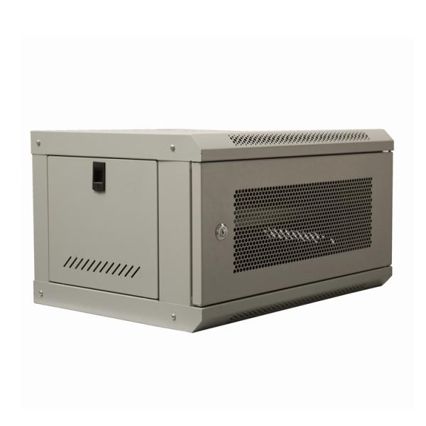 530*400*240 4U Rackmount Toughened Glass Door Server Rack Cabinet Static Loading 40 kg